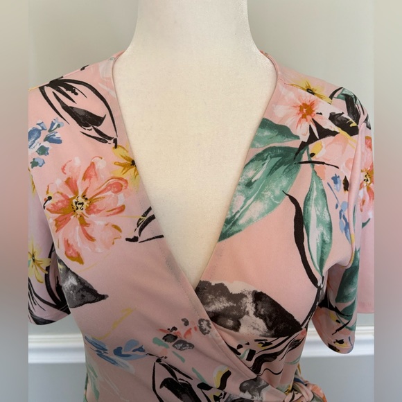 BCBGENERATION Floral Wrap Dress - Picture 6 of 11